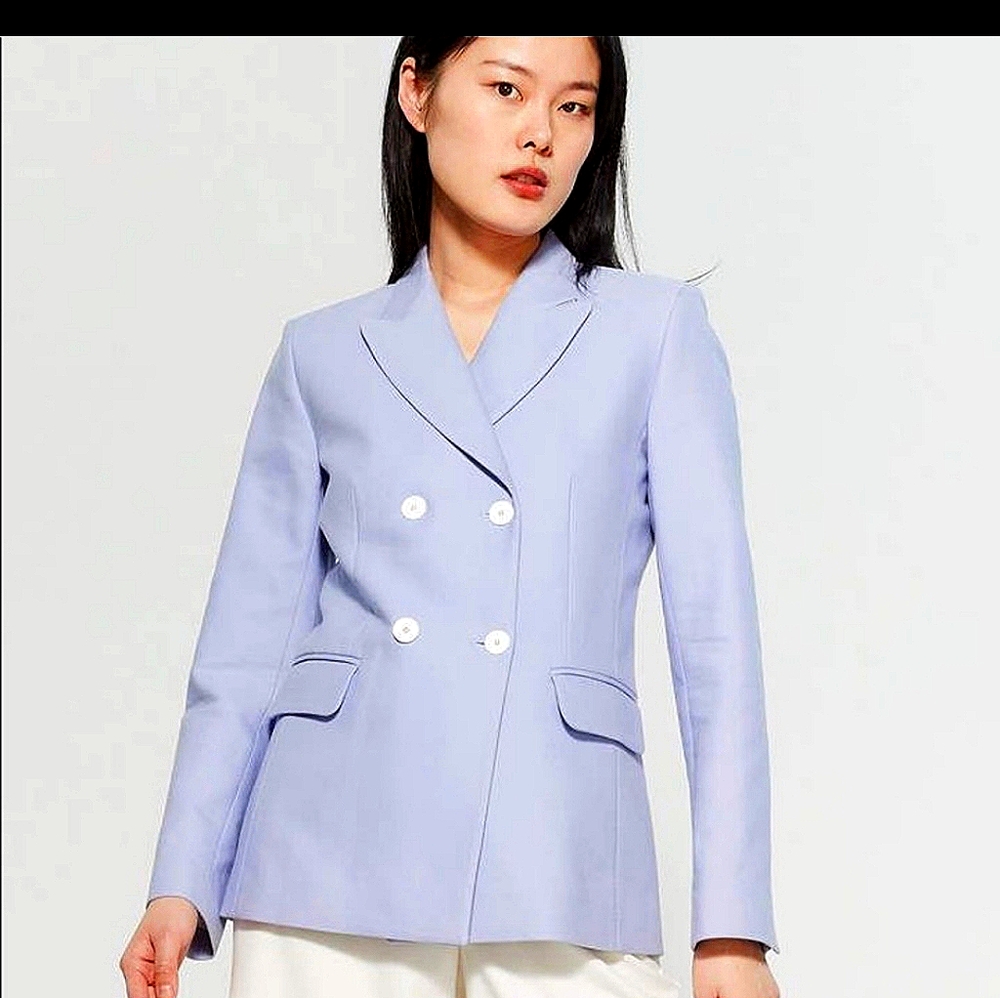 NWT SANDRO Lavender Blazer, M (Fr 38)
